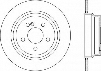 OPEN PARTS bdr199510 -  Тормозной диск